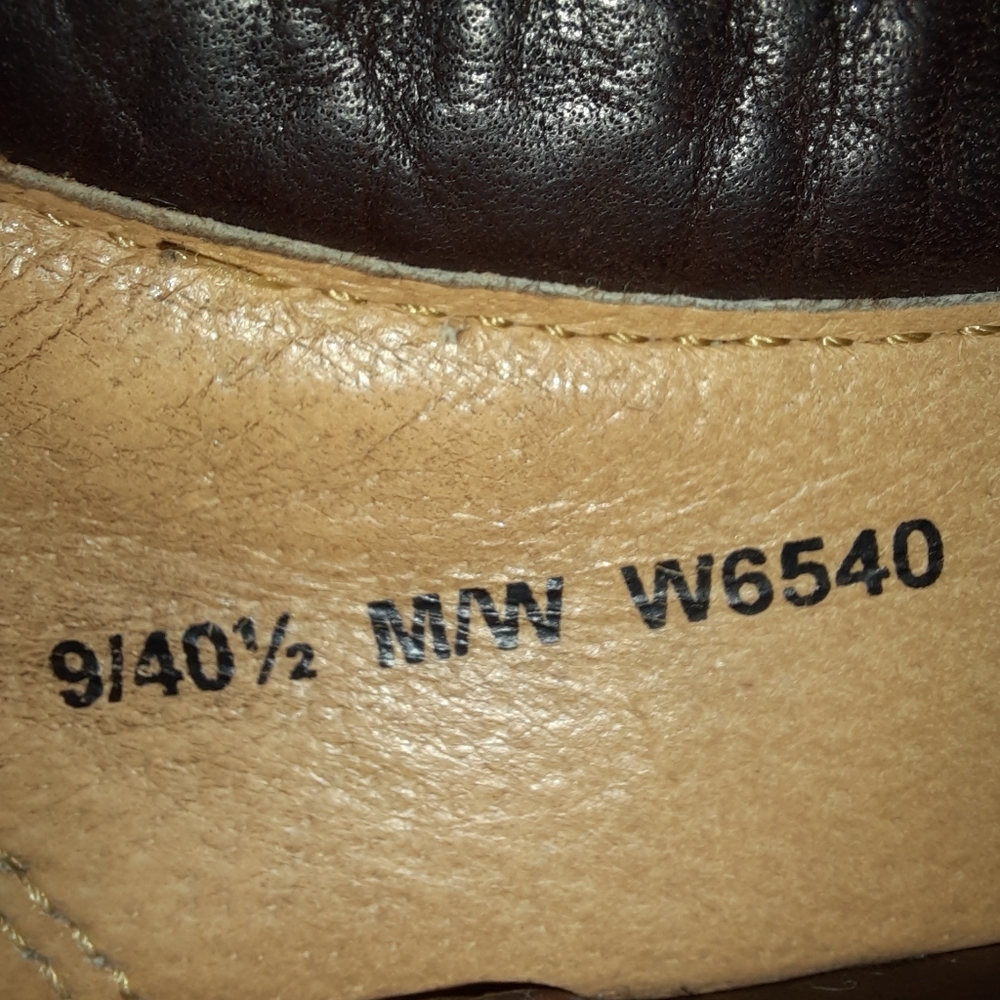 Born Crown Ravine Brown Leather Rugged Casual Oxford Shoes SZ 9 - Picture 12 of 13